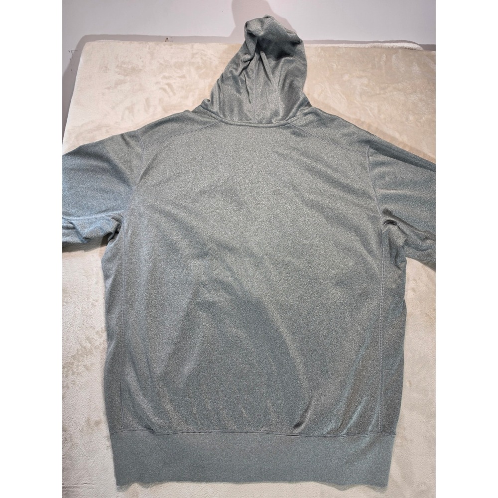 Nike Dri-FIT Mens XL Gray Heathered Pullover Hoodie Sweatshirt Training Gym - Picture 3 of 8
